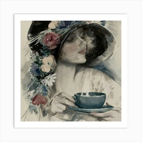 Tea Time 3 Art Print