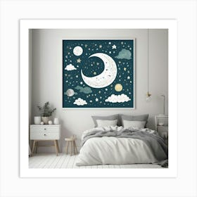 Default Sleep Tight Bedroom Art Print 2 Art Print