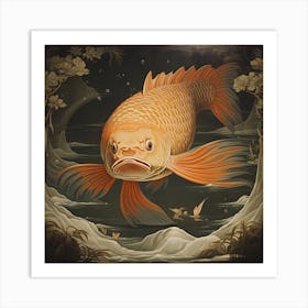 Koi Fish Art Print