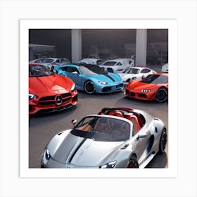 Mercedes Benz Art Print