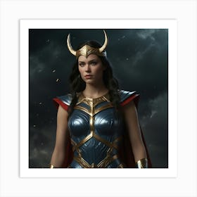 Wonder Woman 1 Art Print