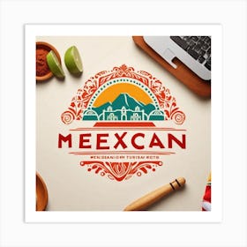 Mexican Logo 2 Art Print