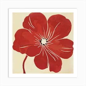 Red Poppy Art Print