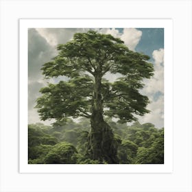 Tree Of africa Art Print