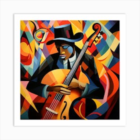 Jazz Musician 44 Art Print