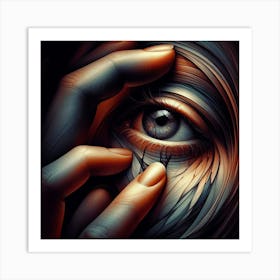 Eye Of A Woman 2 Art Print