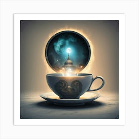 Tea Art 62 Art Print