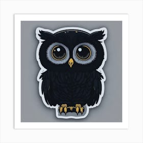 Cute Owl Art Print