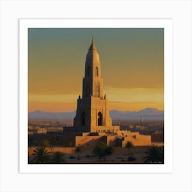 Islamic Mosque Art Print