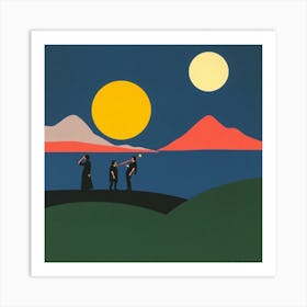 'Sunrise' 4 Art Print