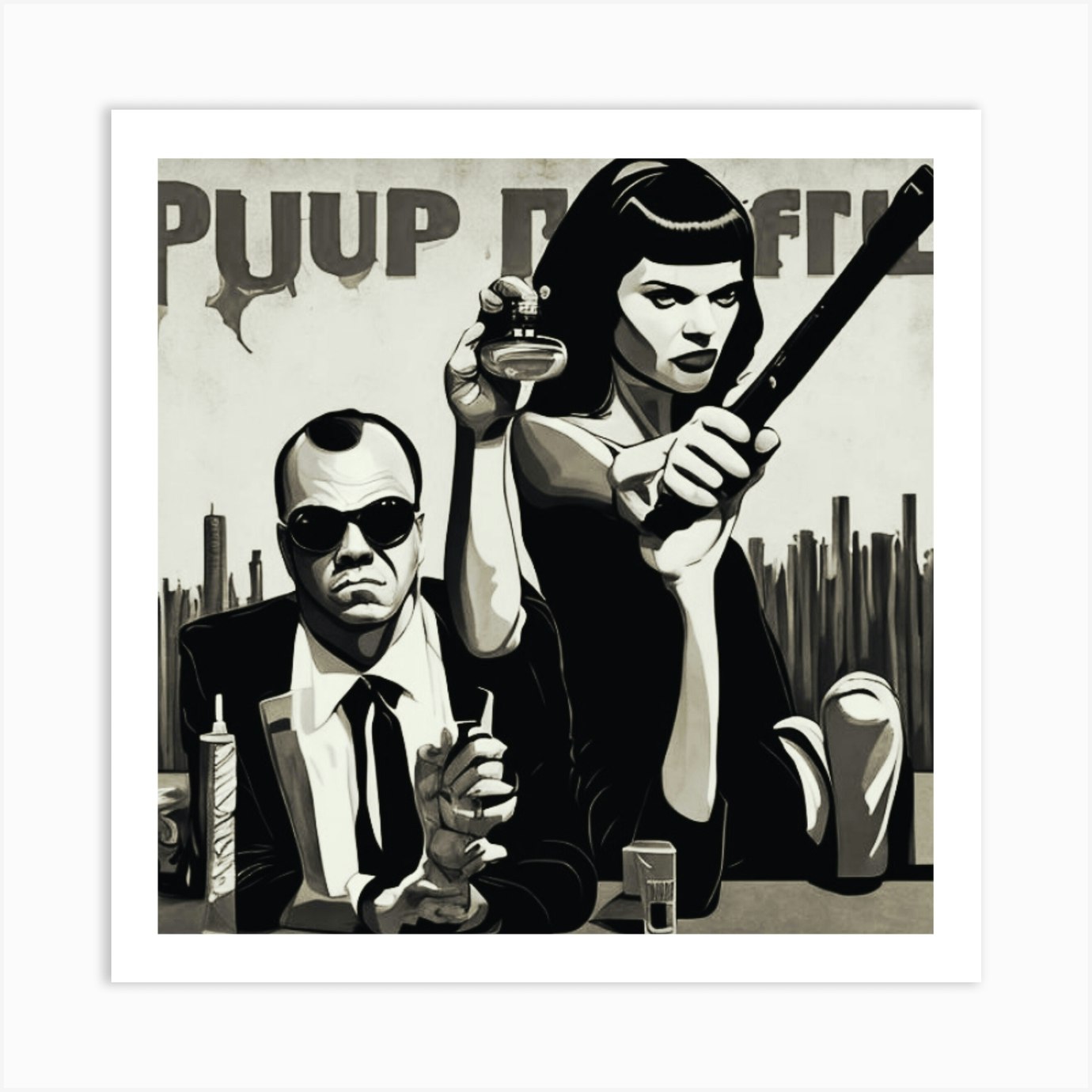 Poster Tohmé - Pulp Fiction