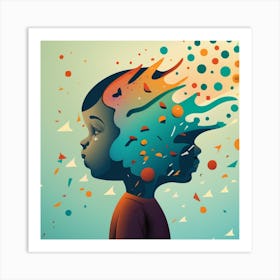 Child'S Head Art Print