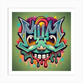 Happy Face Art Print