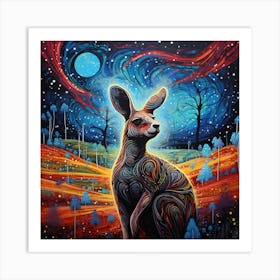 Kangaroo Art Print