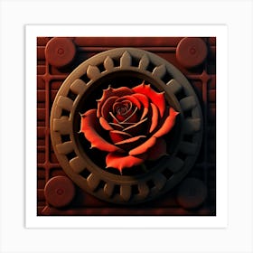 Red Rose 1 Art Print