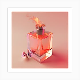 Fire In A Bottle Art Print