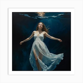 Under The Water Art Print