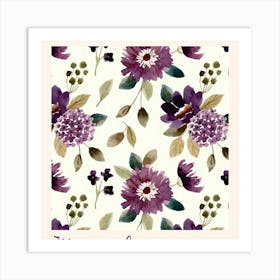 Floral 60 Art Print