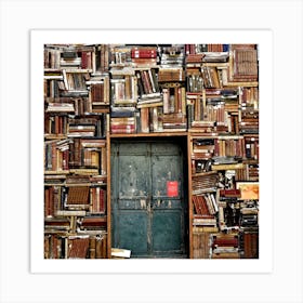 Door Of Books Art Print