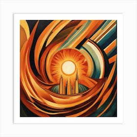 Solar Fury - Flare #1 Art Print