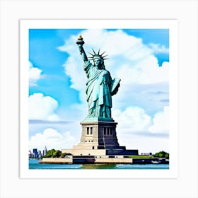 Statue Of Liberty 5 Art Print