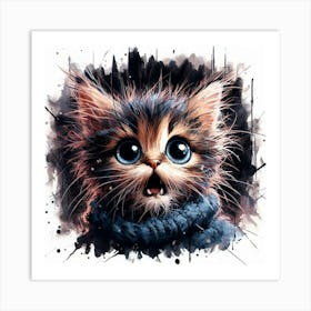 Cute Kitten 1 Art Print