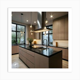 Modern Kitchen Art Print