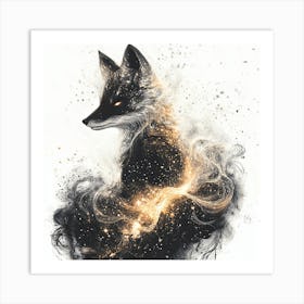 Fox Canvas Print 1 Art Print