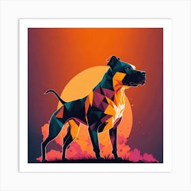 Pit Bull 1 Art Print