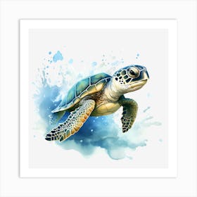 Sea Turtle 2 Art Print