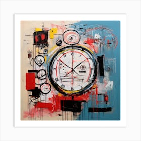 Clock 1 Art Print