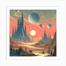 Land Of Fantasy 13 Art Print