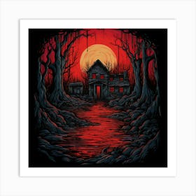 House In The Woods Art Print