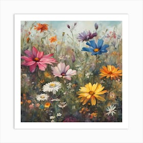 Wildflowers Art Print