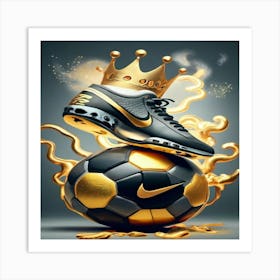 Golden Crown Art Print