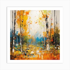 Autumn Forest Art Print