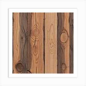 Wood Planks 47 Art Print