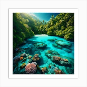 Tropical Paradise Art Print