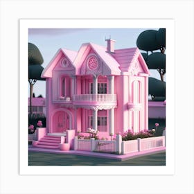 Barbie Dream House (56) Art Print