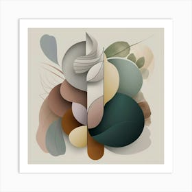 Abstract Painting Soft Pastel Art Print