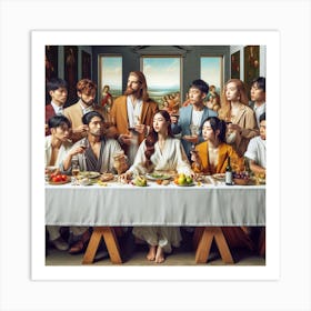 Last Supper Art Print