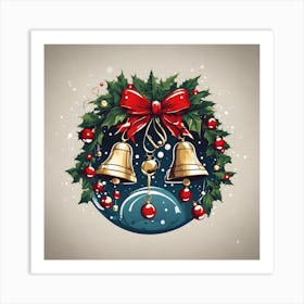 Christmas Bells Art Print