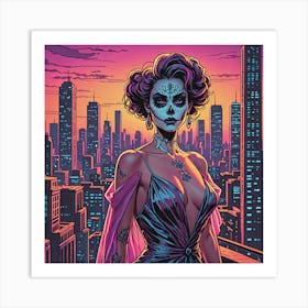 Day Of The Dead Girl Art Print