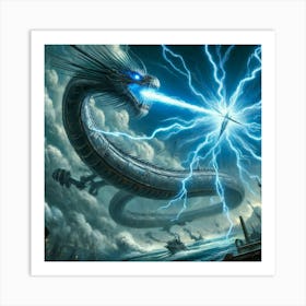 Shenlong Serpentine Destroyer Energy Whip Art Print