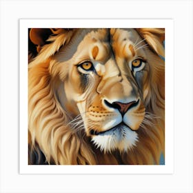 Lion_2 Art Print