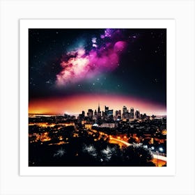 San Francisco Skyline Art Print