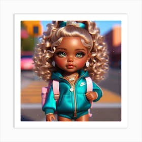 Nike Doll 8 Art Print