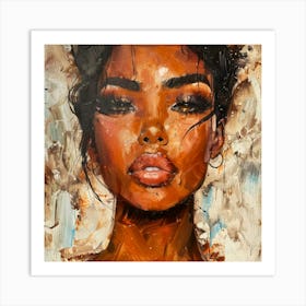 Captivating Allure - Face Amour Art Print