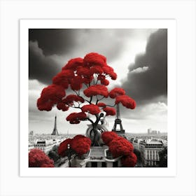 Paris city 1 Art Print