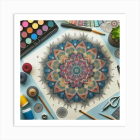 Mandala 16 Art Print